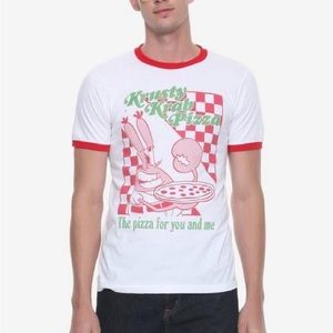 SpongeBob SquarePants Krusty Krab Pizza Ringer T-Shirt